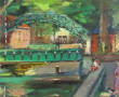 Alain GRAVIE (Xxè-XXIè) "Le canal Saint 