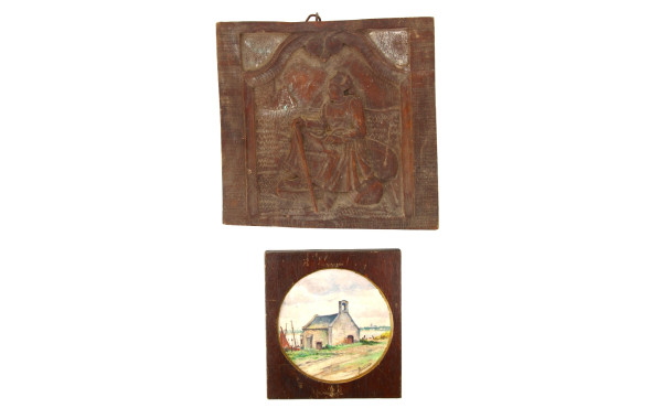 BERNARD (Xxème) - "Vue de Merquel à Quim