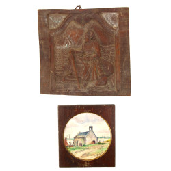 BERNARD (Xxème) - "Vue de Merquel à Quim