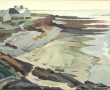 Marcel DULIEU (Xxème) "Plage en Finistèr