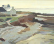 Marcel DULIEU (Xxème) "Plage en Finistèr