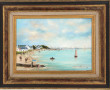 CHAPUY (Xxème) "Paysage de bord de mer e