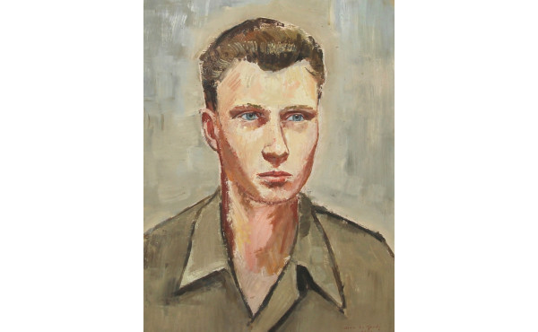 Jean LE MERDY (1928-2015) "Portrait de j