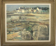 Marcel DULIEU (Xxème) "Lesconil", huile 