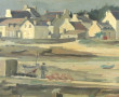 Marcel DULIEU (Xxème) "Lesconil", huile 