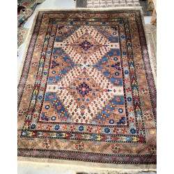 Tapis d'Orient en laine, Sinkiang, 360 x