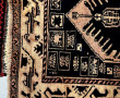 Petit tapis d'Orient en laine points nou