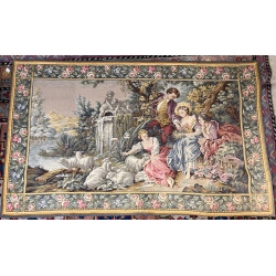 Tenture décorative à décor d'une scène c