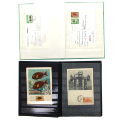 2 petits classeurs contenant dans le bl