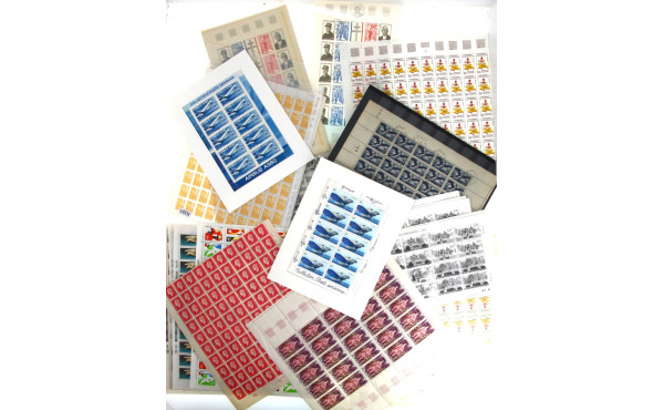 France et étrangers - Lot de planches de