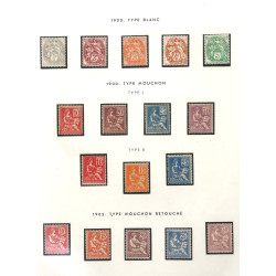 France - du n° 107 au 118 et du 124 au 1