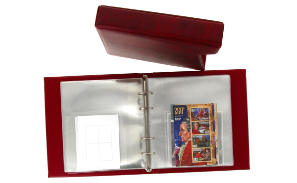 Classeur pour blocs sous emboitage conte