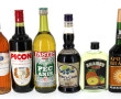 6 bouteilles d'alcool divers
