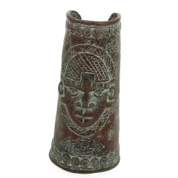 Afrique Noire - Manchette en bronze trav