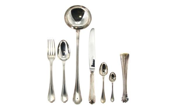 CHRISTOFLE - Ménagère en métal argenté c