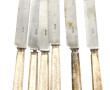 Lot comprenant 6 couteaux manches argent