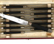 12 couteaux de table anciens manches en 