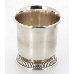 Coquetier en argent, poinçon minerve, po