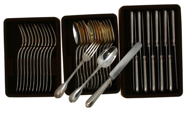 BOULENGER - Ménagère en métal argenté à 