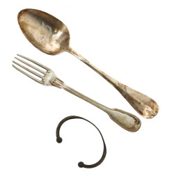 Une cuillère modèle uniplat et une petit