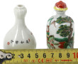 CHINE - Lot de 2 tabatières en porcelain