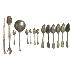 Art Populaire - Lot de couverts anciens 