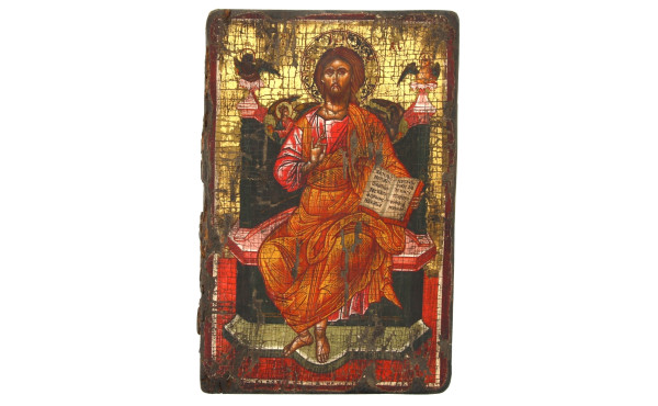 ICONE - Christ en majesté, icône peinte 