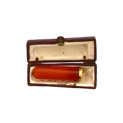 Fume-cigarette ancien bague en or jaune,