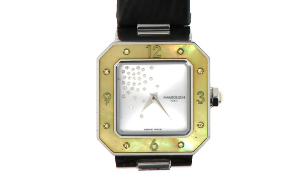 MAUBOUSSIN - Montre bracelet de dame à q