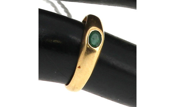 Bague de fillette en or jaune 18 cts, po