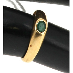 Bague de fillette en or jaune 18 cts, po