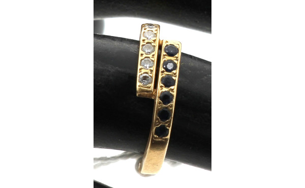 Bague jonc en or jaune 18 cts, poinçon t