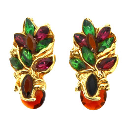 KALINGER - Paire de clips d'oreilles fan