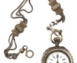 Montre gousset en argent en état de fonc