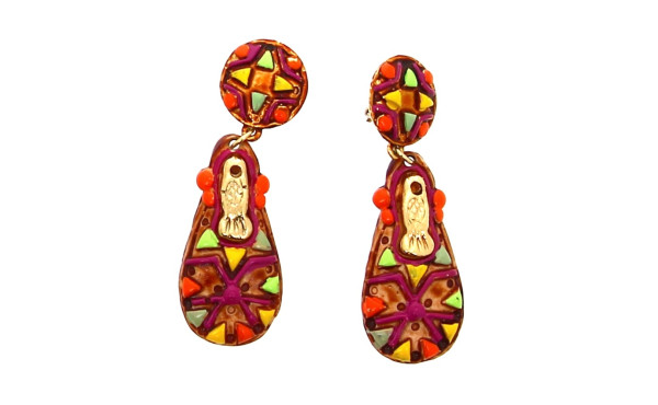 Franck HERVAL - Paire de clips d'oreille