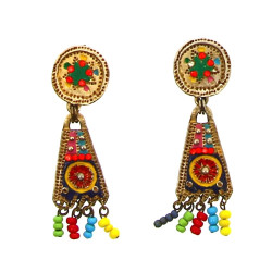 JACKY DE G. - Paire de clips d'oreilles 