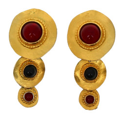 EDOUARD RAMBAUD Paris - Paire de clips d