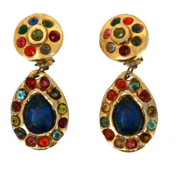 KALINGER - Paire de clips d'oreilles fan