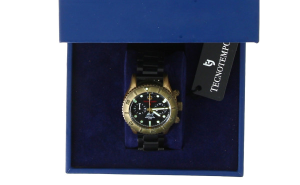 TECNOTEMPO - Montre chronographe bracele