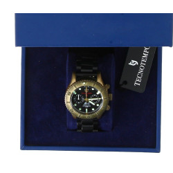 TECNOTEMPO - Montre chronographe bracele