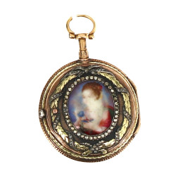 Montre de gousset, époque fin XVIIIème, 