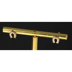 Paire de puces d'oreilles en or jaune 37