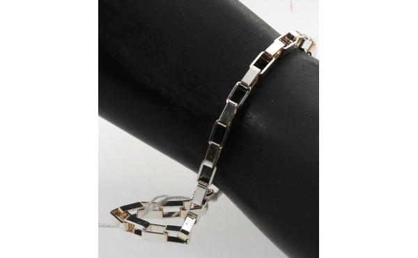 Bracelet ligne en argent 925ème, poids 8