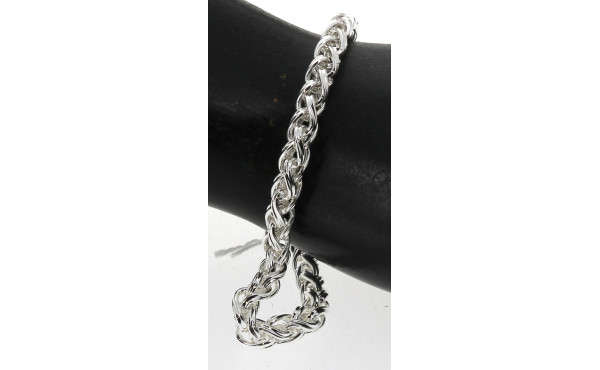 Bracelet ligne en argent 925ème, poids 1