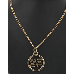 LANCEL - Pendentif circulaire, non marqu