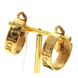 CHRISTIAN DIOR - Paire de grandes 1/2 cr
