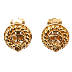 CHRISTIAN DIOR - Paire de clips d'oreill