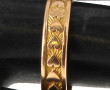 Alliance "coeurs" en or jaune 18 cts, po