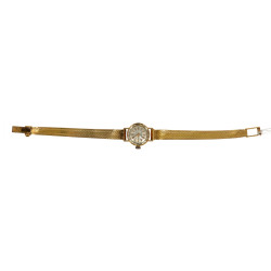 Montre bracelet de dame en or jaune 18 c