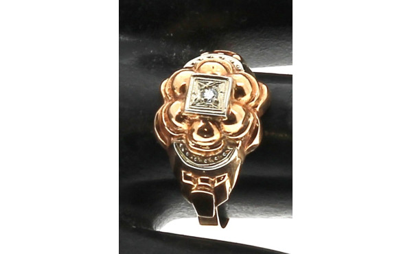 Bague ancienne en or jaune, vers 1930/19